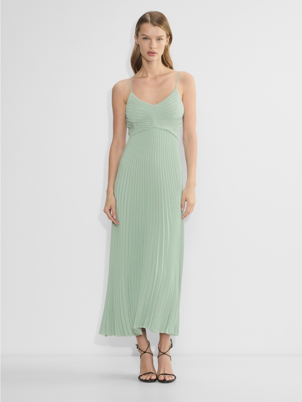 Aritzia Babaton Celebrate Dress in Terrace Sage